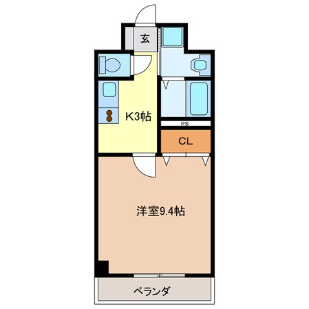 ルラシオン江戸橋の物件間取画像